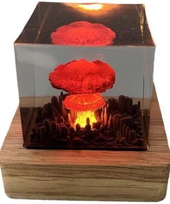Mushroom Cloud Nuclear Explosion Lamp